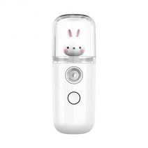 얼굴스팀기 가정용 페이스 안면 스티머 30ml 미니 나노 페이셜 스프레이 어 USB 네nebulizer 라이저 뷰티 가습기 포터블 모이스춰 라이징 스킨 케어, [20] blue rabbit