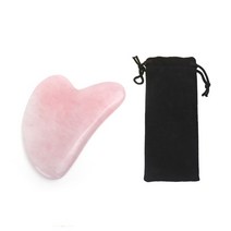 천연 비취 마사지 로즈쿼츠 스킨리프팅 링클 리무버 뷰티케어, 로즈 쿼츠 백