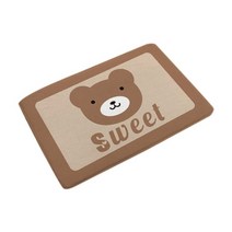 스티키 매트 체커보드 러그 호텔 만화 조약돌 환영 입구 현관 현관 카펫 깔개 가정용 욕실 거실 바닥 계단 주방 복도 미끄럼 방지, 50x80cm, 18