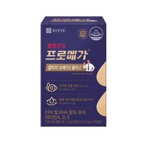 종근당건강 프로메가 알티지 오메가3 플러스, 60캡슐, 5개, 60정