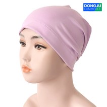 심플 베이직 항암모자 두건 비니 저자극 맞춤 순면원단 국산