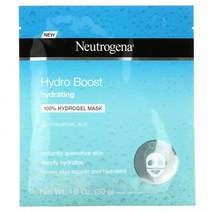 (허브) Neutrogena Hydro Boost Hydrating Beauty Mask 1 Single Use Mask 1.0 oz (30 g) 빠른직구, (아이허브) 뉴트로지나 Hydro Bo