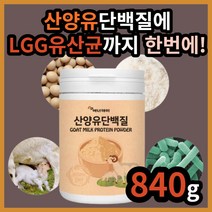 산양유 단백질 아침 점심 저녁 대용 식 노인 중년 장년 중장년 간편한 맛있는 부모님 맘 엄마 수유부 LGG 유산균 다이어트 갱년기 모유 초유 에너데이 30대 40대 50대 60대, 840g(4통)