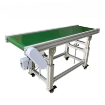 컨베이어 벨트 콘베어밸트 조립라인 생산라인 상하차 작업대 소형, 250cm