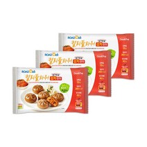 [업체배송] 굽네 로드닭 컬리플라워 닭가슴살 김치만두 180g 3팩, 컬리김치만두3팩 CX02