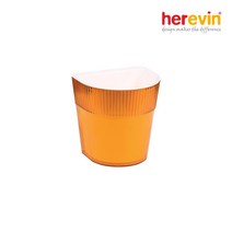 일음쇼핑^^*m(헤르빈) 로즈 화분 1.5L 오렌지 유럽수입 디자인 다육이 분갈이 미니 인테리어 예쁜 플라스틱 소형일medi^*^, ab*^^선택없는
