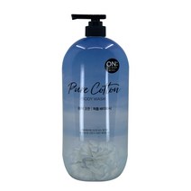 온더바디 퍼퓸바디워시 퓨어코튼향 1150ml 1개