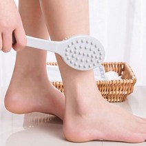 바디브러쉬 등솔 목욕 바디 샤워 솔 브러쉬 셀프등밀이 때밀이 / 색상랜덤, 1개