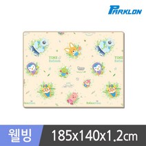 뽀로로숫자놀이 웰빙 놀이방매트 185x140x1.2cm, 하늘구경 230x1.2cm