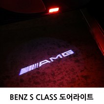 벤츠 S 클래스 전용 쉐도우 LED 도어라이트 W221 W222, A TYPE(BENZ S CLASS), 01.W222 - BENZ 로고