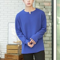 [키작은남자] 브이 포인트 티셔츠