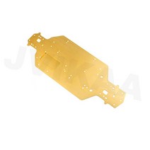 RC 자동차 HSP 03001 03602 알루미늄 합금 금속 섀시 3MM 두께 1/10 업그레이드 부품 플라잉 피쉬 94103/94123, 01 Gold