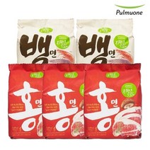 [풀무원]자연은 맛있다 홍면 12입+백면 8입, 단품, 단품