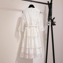 Daitzy 봄가을 정장재킷+레이스원피스 투피스 정장코디세트 H0151