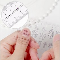 네일 스톤 가이드 룰러 (택1) / 스와로브스키 스와 팬시 원형 스톤 가이드, 1.스와 팬시 스톤 가이드 룰러