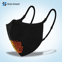 [바디키퍼] 에코실드 치우천왕 마스크/항균 탈취/SMF합금필터/뛰어난통기성/간편세척, 대형, 상세페이지 참조