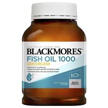 블랙모어스 Blackmores Fish Oil 무향 피쉬오일 1000mg 400캡슐