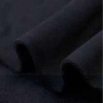 털원단 맨투맨/후드티원단 기모원단 밍크융 대폭 5칼라, 블랙
