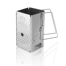 꾸버스 차콜스타터 사각 접이식 숯불점화기