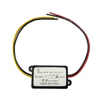 [국산 KC인증] 차량용 DC 다운 컨버터 24V 12V 변환 3A 변압기 화물차 트랜스, 1개