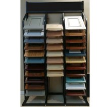 타일 세라믹 거치대 대리석 진열대 착지식 견본대 다목적 석 전시 진열장 디스플레이 도자기, S.샘플 450 ×300  3열 33층