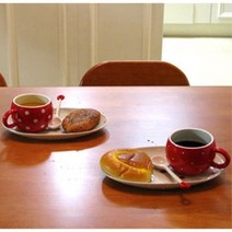 제이스토어 / 도자기 접시 이자와 토드 받침 빵 접시2P, 본상품선택, 본상품선택