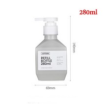 로션용기 화장품용기 플라스틱용기휴대용 비누 병 액체 핸드 프레스 욕실 샤워 젤 샴푸 로션 보관 용기 병, 하나, B