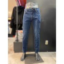 남성 다크블루 스판 일자핏 청바지 JN1DIG931