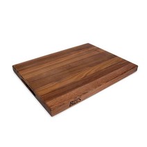 John Boos 엣지 그레인 양면 커팅 보드 50.8cm(20인치) x 38.1cm(15인치) x 3.8cm(1.5인치) 호두나무, Maple Wood_20 Inches x 15 Inch