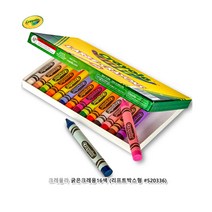 아이토픽 크레욜라 굵은크레용16색 리프트박스형 어린이날선물