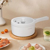 반반냄비 샤브샤브 캠핑 오뎅 밀푀유 나베 전기 끓는 냄비 학생 가정용 다기능 통합 작은 국수 요리, 01 White single layer, 01 미국