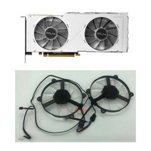 GALAXY GeForce RTX 2060 SUPER 2070 그래픽 카드 팬 교체 용 2PCS 4PIN DC 12V 2080Ti Xing Yao GPU, [01] 3 screws