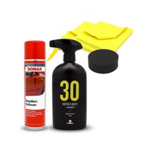 소낙스 수액 제거제 400ml 차량용 시멘트물 낙진 제거 나무 송진 새똥 어플 타월, A-2 수액제거제 400 세트