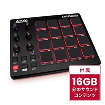 Akai Professional USB MIDI 컨트롤러 16패드 음원 소프트 부속 MPD218, 상품명참조