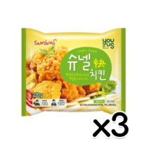 삼양 유어스 슈넬치킨 220g [ PX 추억 순살치킨 ] 3개입