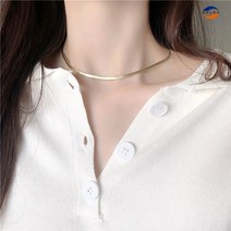 슈럭스 [당일출고] 트렌디 골드 스네이크 목걸이 + 선물포장