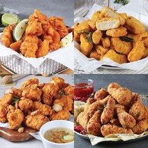 애슐리 치킨 3종x500g 세트 (통살/스윗갈릭/리얼너겟/핫스파이시치킨봉), 통살+스윗갈릭+치킨너겟, 500g