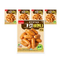 굽네 닭가슴살 비엔나 마늘, 100g, 5팩