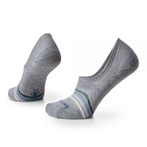 스마트울 에브리데이 스트라이프 노쇼 양말, Light Grey, Small
