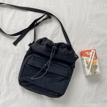 에브리테일 사코슈 나일론 여행용 미니 크로스백