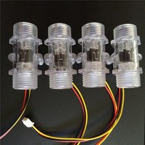 플로우센서 OD6.3MM POM 식품 등급 재질 0.2-4L/Min 플라스틱 유량계 액체 홀 자기, 01 SM Black connector