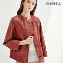 [리오벨] 이태리라운드셔링양가죽쟈켓 LU1JK2005