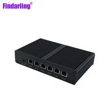 미니PC 컴퓨터 초미니 초소형 산업용 피씨 CPU 6 세대 펜티엄 4405U 2.1Ghz Pfsense 라우터 서버 DDR4 6x1000M Lan Intel I211 Linux H, [01] Barebone, [02] UK, [01] Pfense No wifi