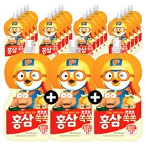 팔도 뽀로로 홍삼쏙쏙 어린이음료 오렌지, 30개
