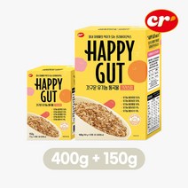 해피갓 갓구운 유기농 통곡물 크리스피 시리얼 15g x 10ea(상자), 400g+150g