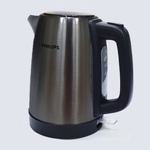 필립스 무선주전자 커피포트 블랙메탈 HD9352/80