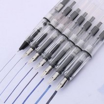 플랫닙 컨버터포함 캘리그라피 아트펜 고품질 만년필, 2.5mm UK01155