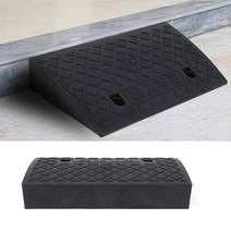 유모차 휠체어 계단 진입판 경사판 50X27X9CM 블랙 오르막패드 슬로프