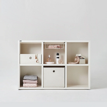 한샘 샘 어린이책장 2단 120cm DIY 컬러 택1, 퓨어화이트(E)