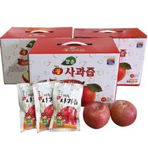 청송탑농원 사과즙 120ml X 50봉